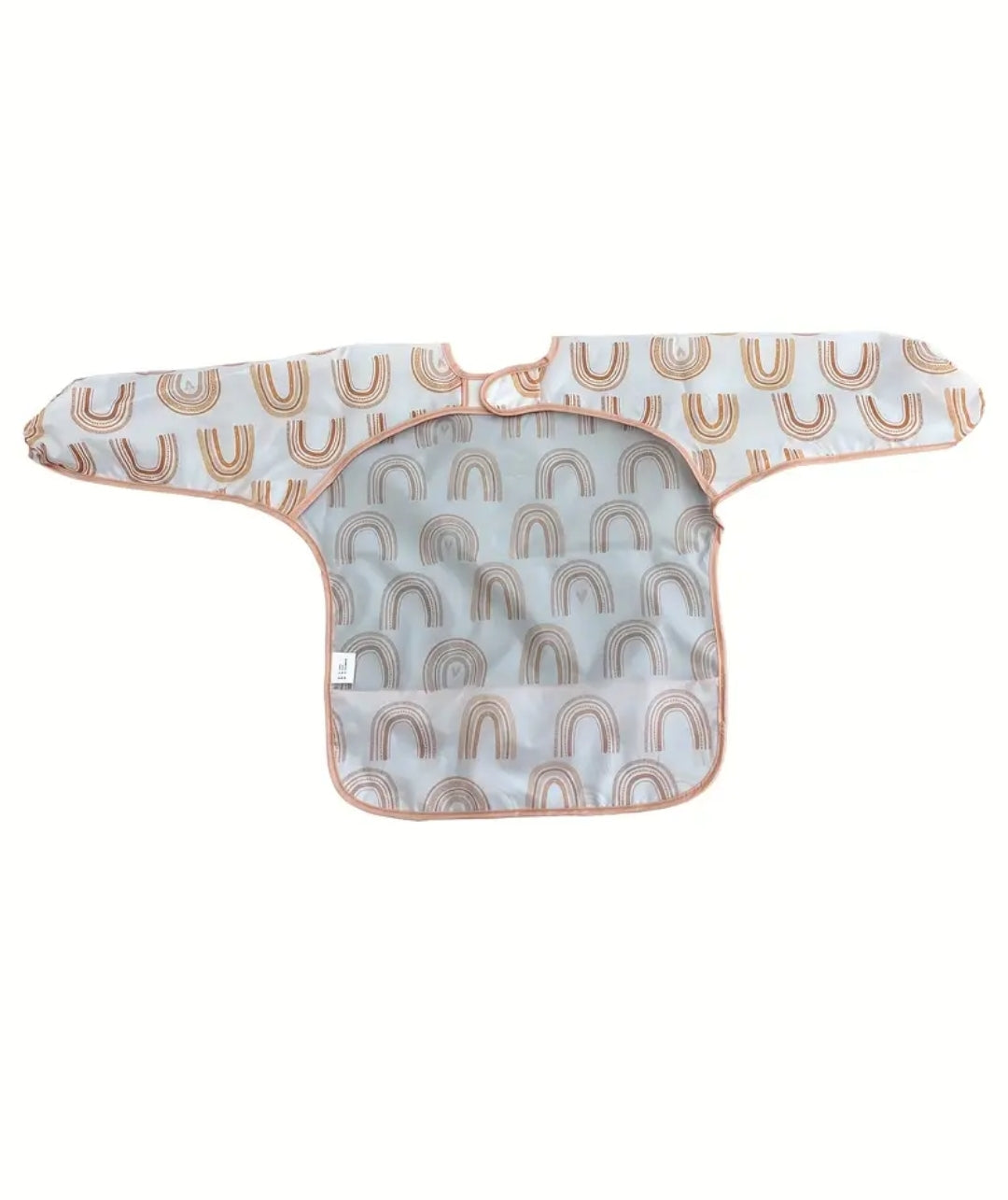 Long sleeve feeding bib