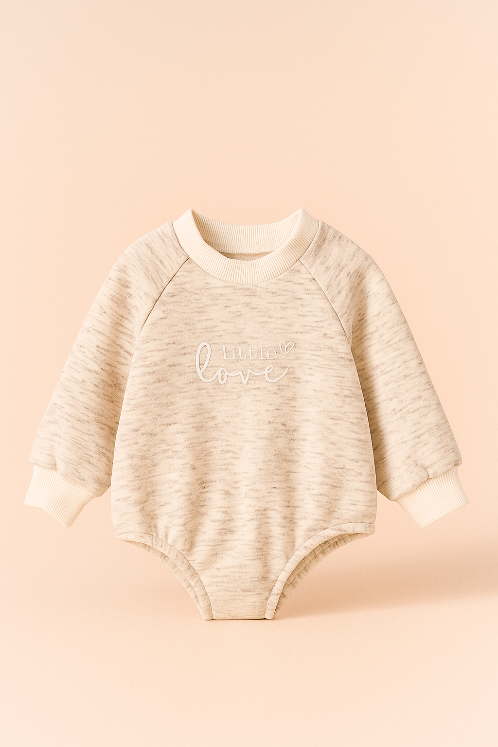 Baby sweater vest with snap closure