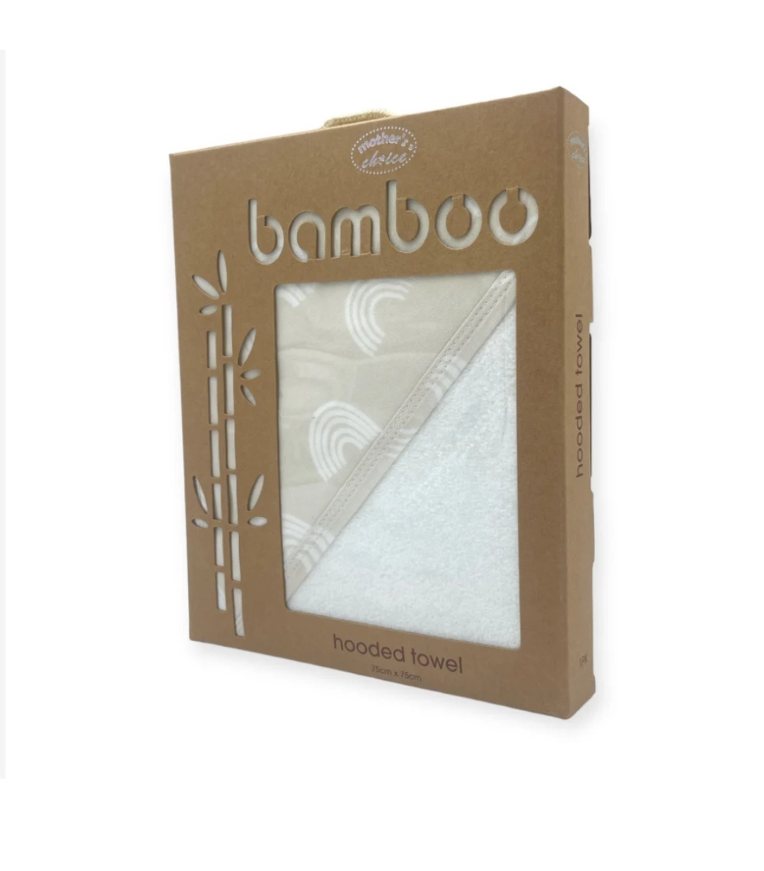 Bamboo hooded towel