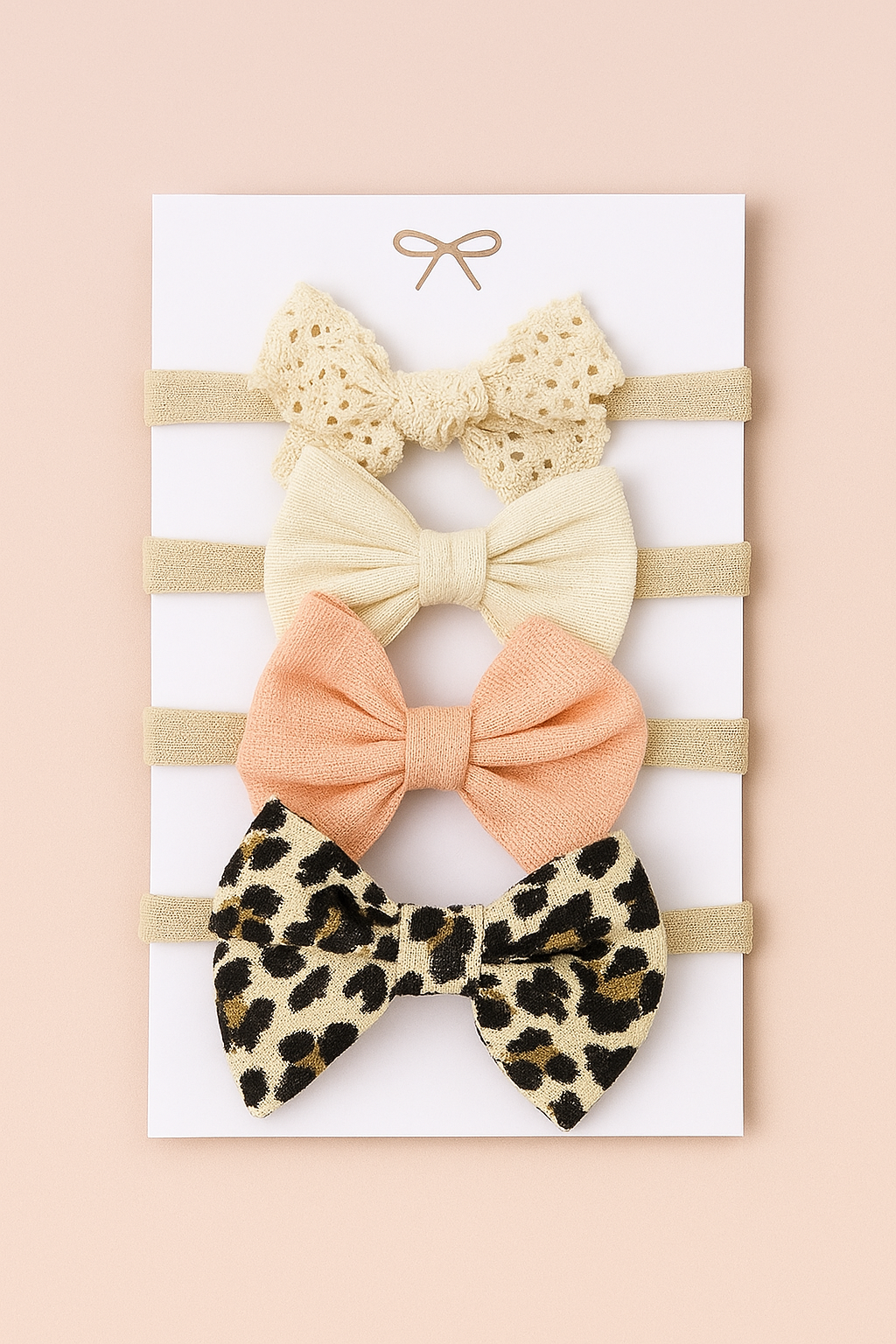 Baby girls 4 piece headbands