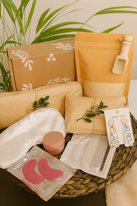 Postpartum recovery gift essentials gift box